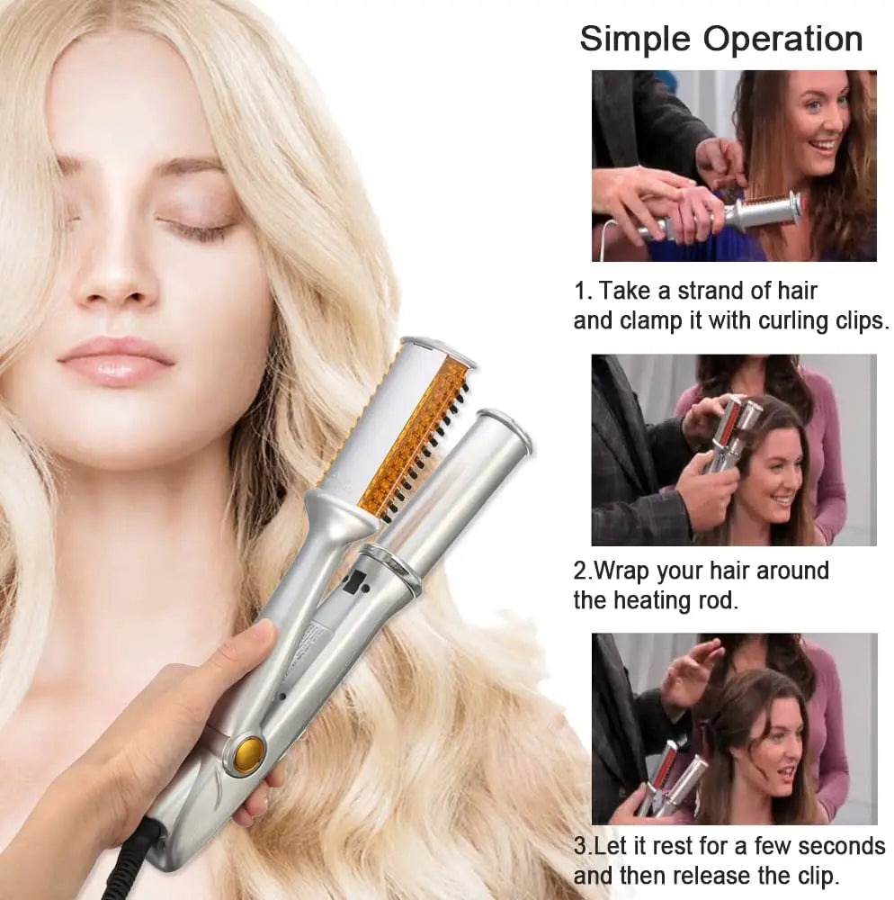 Automatic Hair Curler Auto Hair Curling Iron Styler Rotating Air Curler Air Spin Wand Styler Curl Machine Magic Hair Curler