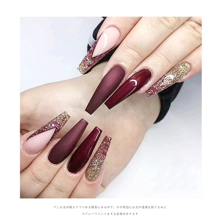 500pcs/bag Long Ballerina Nails Clear Natural Coffin False Nails Art Tips Ultra Flexible Fake Nails Full Cover Designs Manicure
