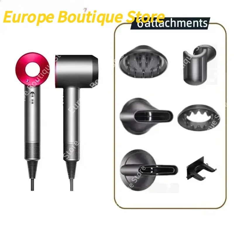 2026 Professional Hair Dryer Fast Dry Ionic Hair Dryer No Hair Flick 1600W High-Speed Blow Dryer for Salon Home Use