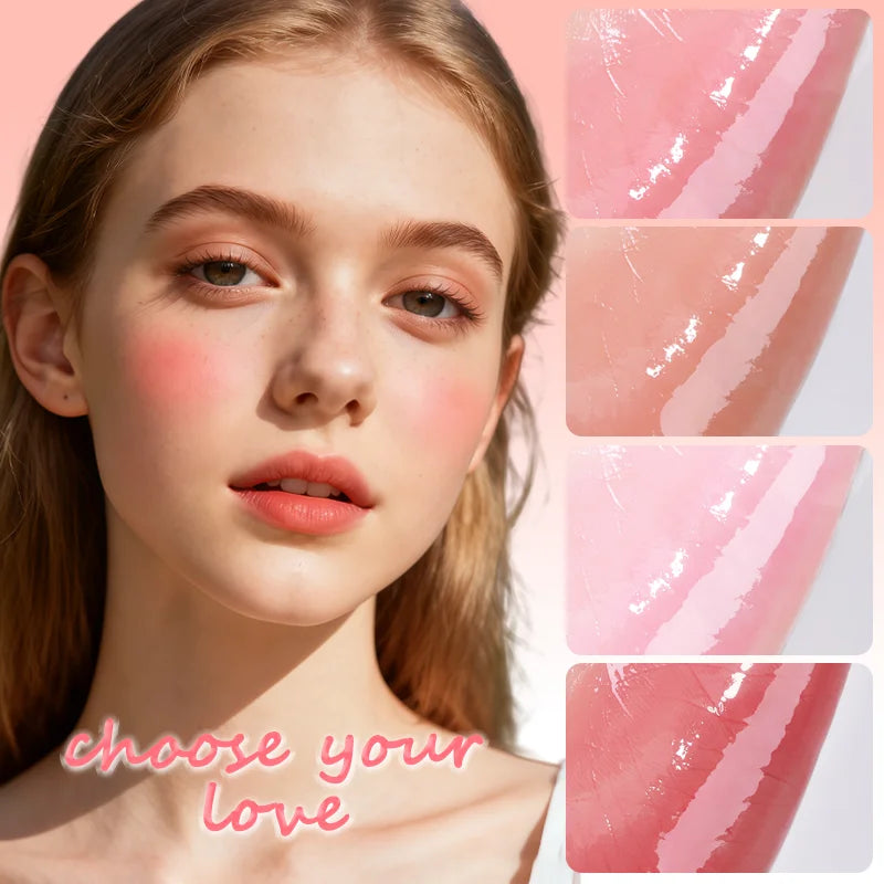 Multi-Use Cream Blush Stick For Eyes, Lips & Cheek, Nourishes & Moisturizes, Long-Wearing Blendable, Waterproof, Smooth Texture