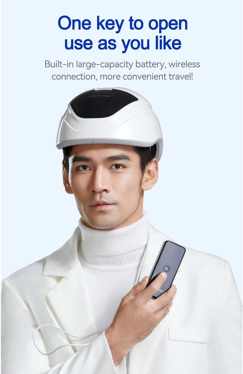 Hair Growth Cap Anti Hair Loss Hair Growth Laser Helmet Hat Hair Regrowth Light Therapy Device Hair Growth Treatment Hat Machine