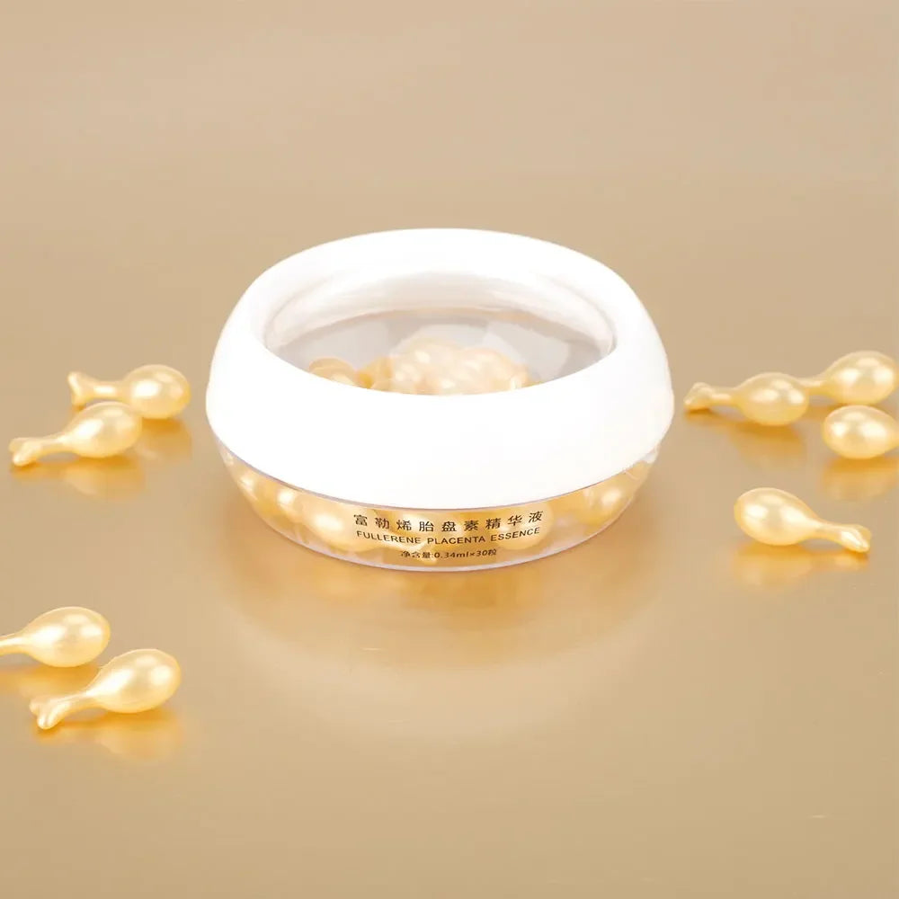 30Pcs Hyaluronic Acid Capsules Serum Hydrating Repair Moisturizing Essence Liquid Facial Deeply Nourishes Firming Skin Care