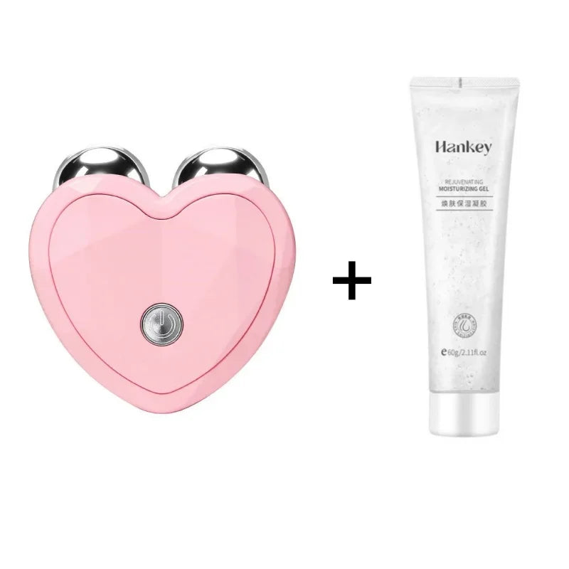 Micro Current Face Beauty Instrument Mini Portable Face Slimming Massager EMS Delicate Contour Lifting Firm Skin Beauty Device