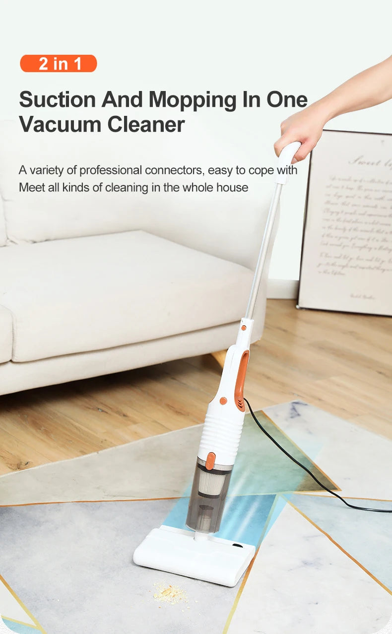 Portable Handheld Household 400W Power 20Kpa High Suction Wired Dry Vacuum Cleaner for Home Vacuum Cleane