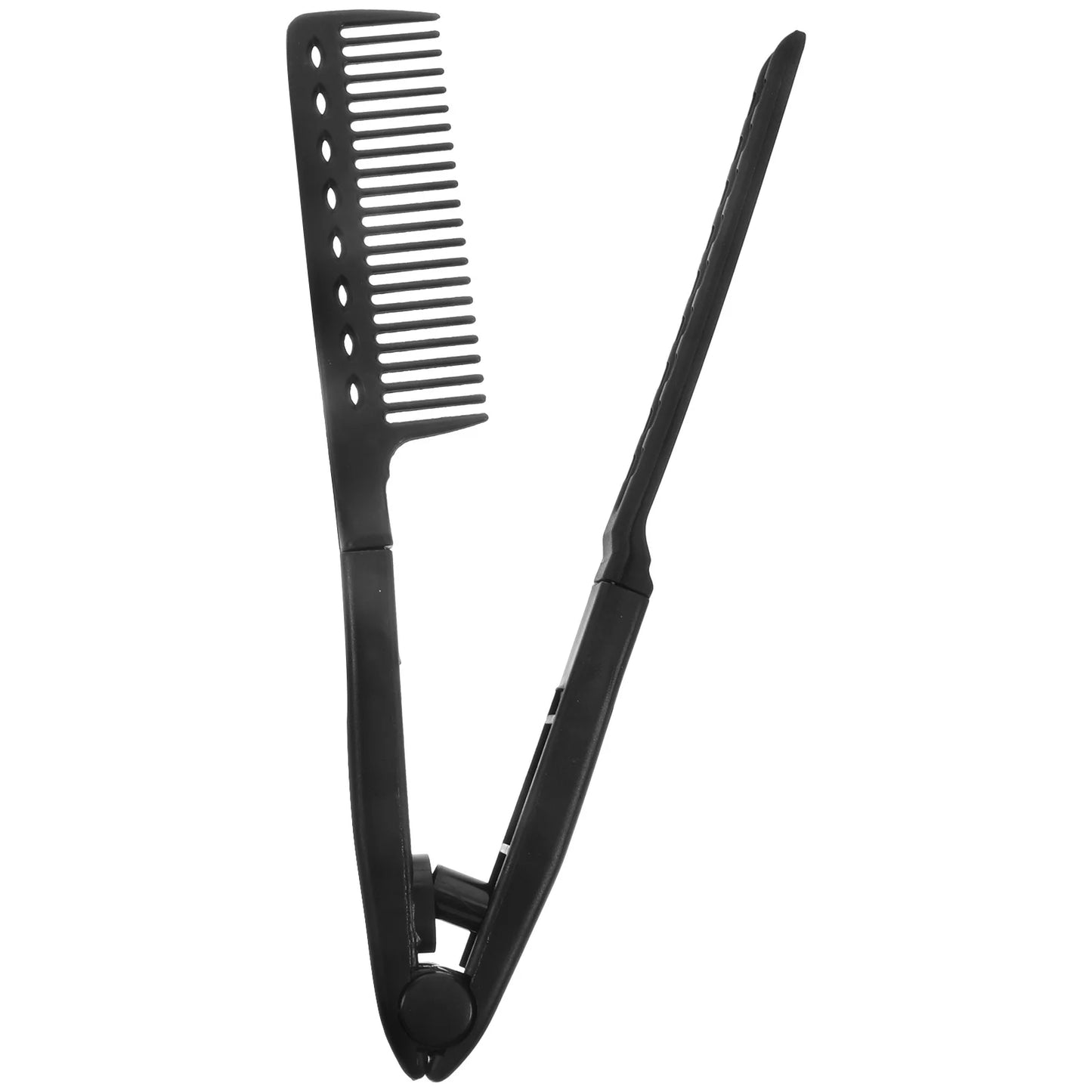 Hair Straighteners Straightening Comb for Women with Brush Folding Hairdressing