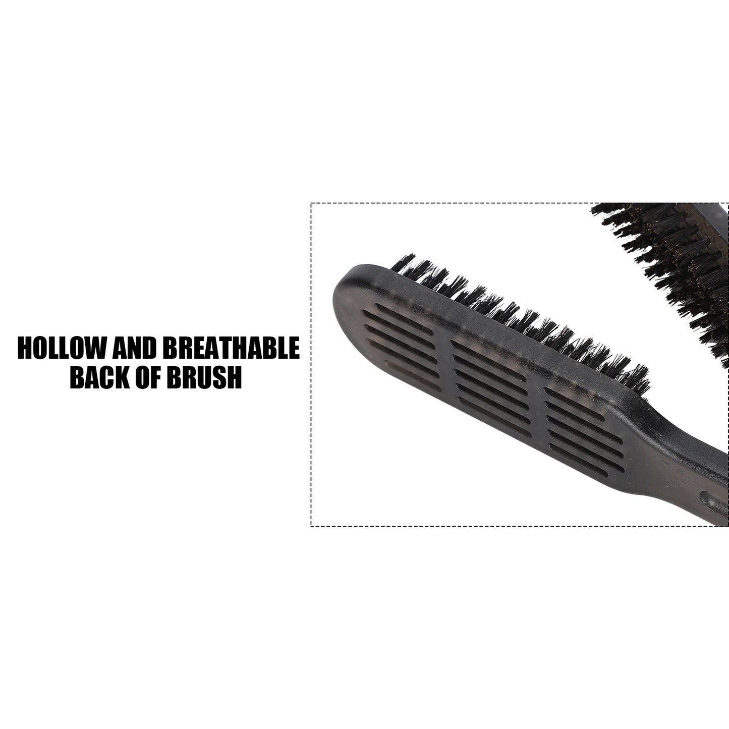 Hair Straightener Brush Double Side Anti‑Static Hair Straightening Styling Brush Hairdressing Styling Brush Hair Styling Brush