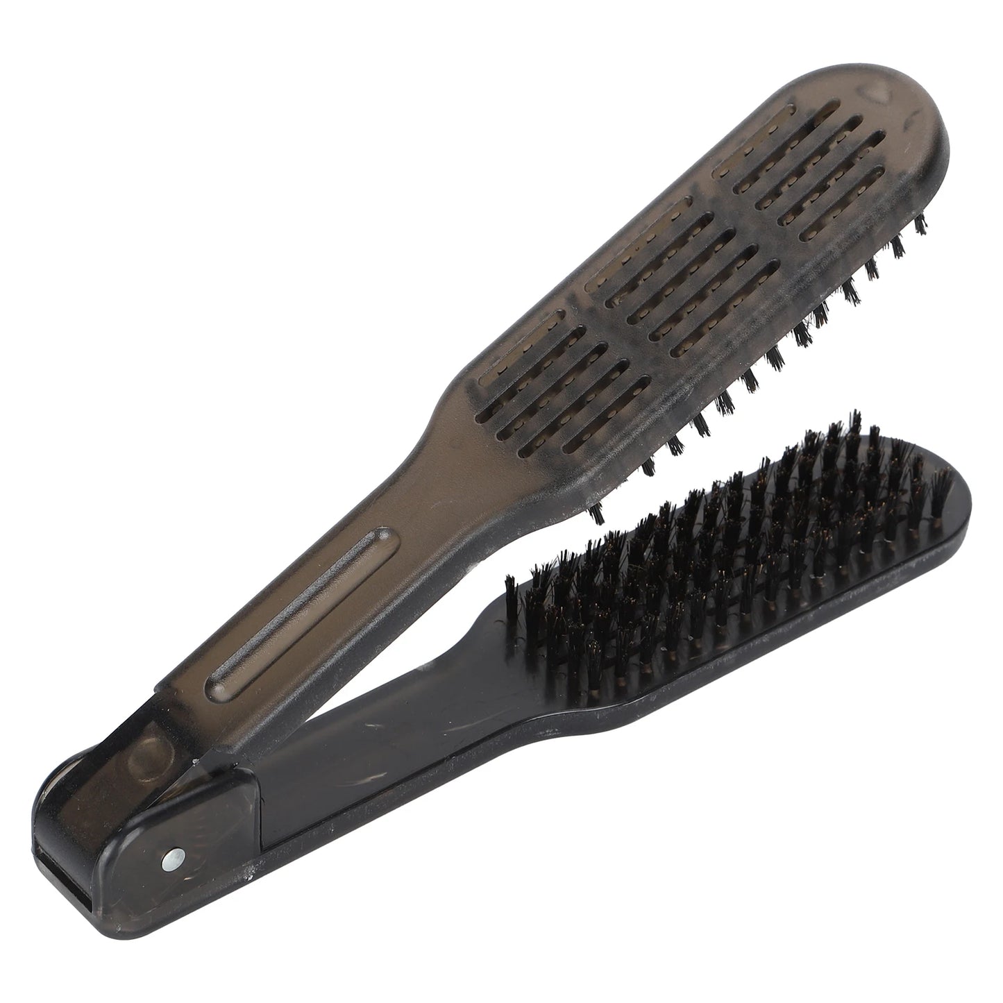 Hair Straightener Brush Double Side Anti‑Static Hair Straightening Styling Brush Hairdressing Styling Brush Hair Styling Brush