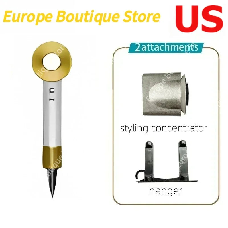 2026 Professional Hair Dryer Fast Dry Ionic Hair Dryer No Hair Flick 1600W High-Speed Blow Dryer for Salon Home Use