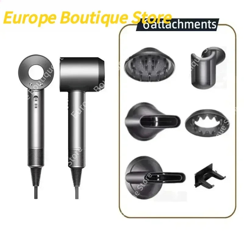 2026 Professional Hair Dryer Fast Dry Ionic Hair Dryer No Hair Flick 1600W High-Speed Blow Dryer for Salon Home Use