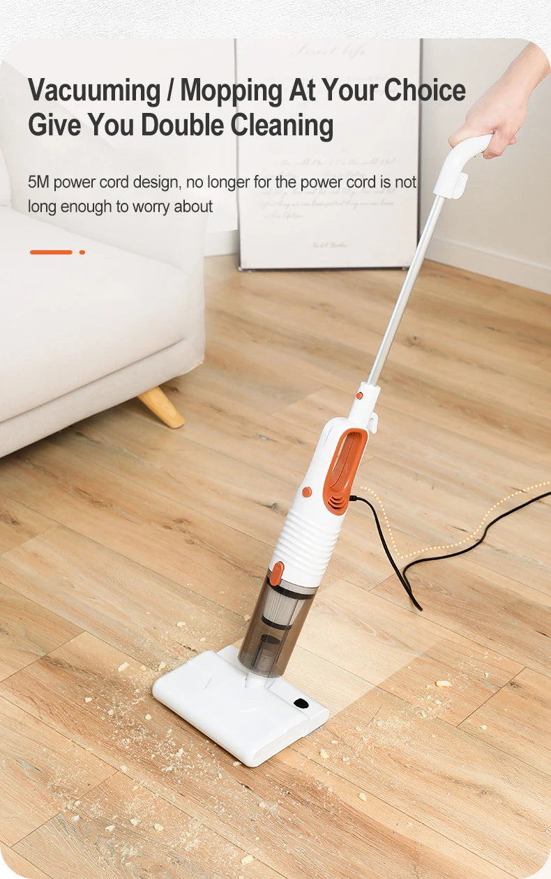 Portable Handheld Household 400W Power 20Kpa High Suction Wired Dry Vacuum Cleaner for Home Vacuum Cleane