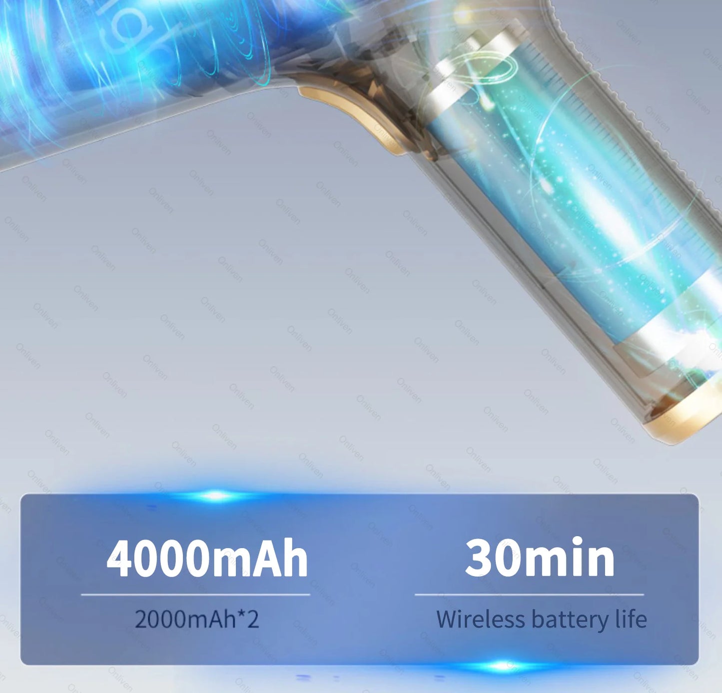 98000PA Car Vacuum Cleaner Mini Cleaning Machine Strong Suction USB Handheld for Car Home Appliance Portable Wireless Cleaner