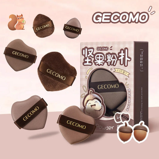 Soft Makeup Sponges 6pcs Flocking Blender Puff Beauty Tool For Face Foundation Cosmetics Blending Sponges Set