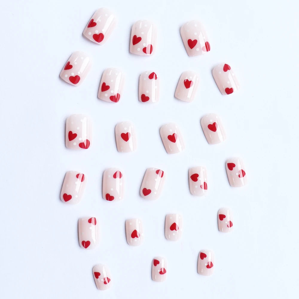 Simple wine red French false nails, European and American light luxury style ins nail enhancement, detachable nail patches