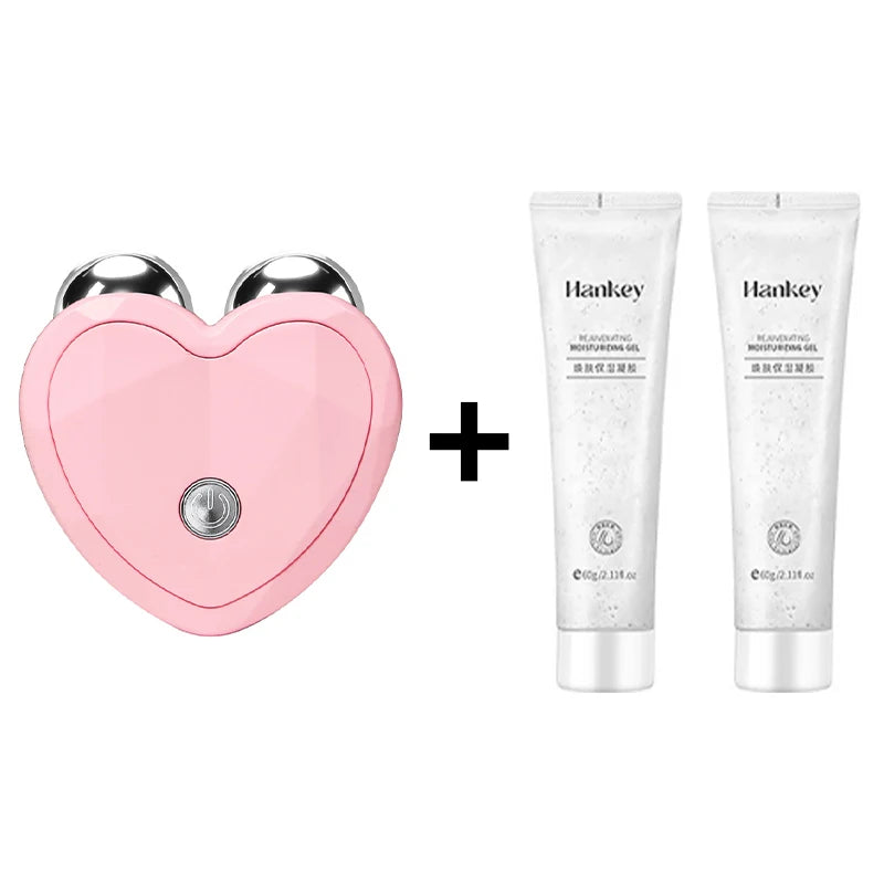 Micro Current Face Beauty Instrument Mini Portable Face Slimming Massager EMS Delicate Contour Lifting Firm Skin Beauty Device