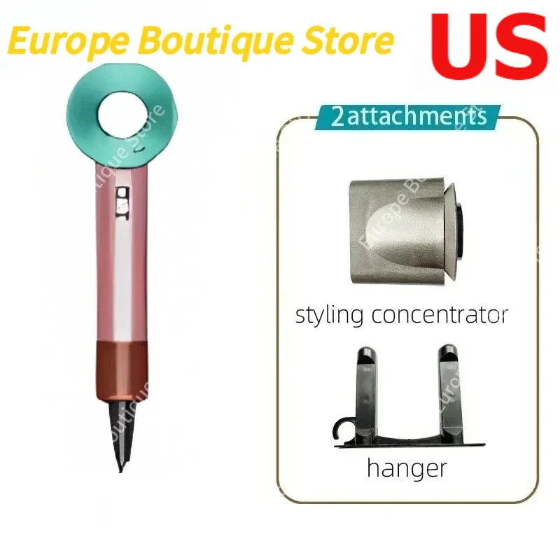 2026 Professional Hair Dryer Fast Dry Ionic Hair Dryer No Hair Flick 1600W High-Speed Blow Dryer for Salon Home Use