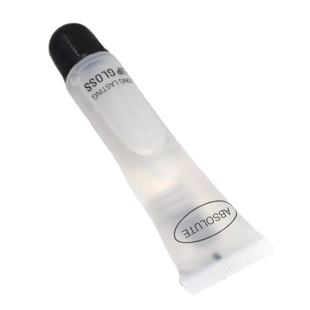 Clear Hydrating Lip Oil in Soft Tube - Moisturizing Treatment to Reduce Lip Lines & Heal Cracked Lips, Non-Sticky 18ML