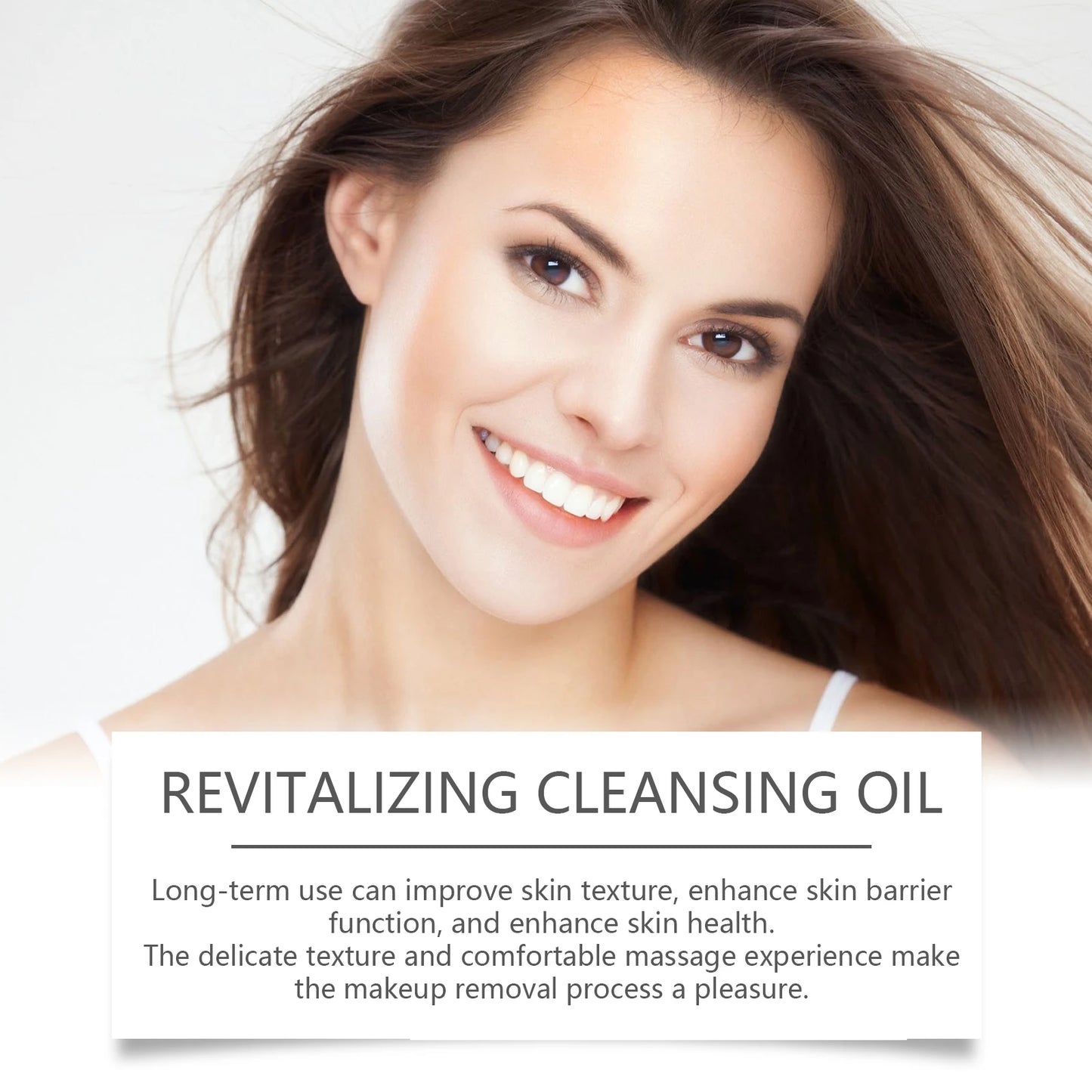 Gentle Cleansing Oil - A Gentle Facial Cleansing Oil for Makeup Removal, Leaving Skin Non-Tight, Moisturizing and Hydrating