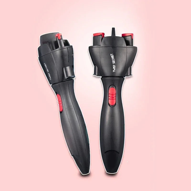Hair Curler Automatic Twist Braiding Knitting Device Hair DIY Braider Machine Hair Styling Tools Crochet Braids Curling iron