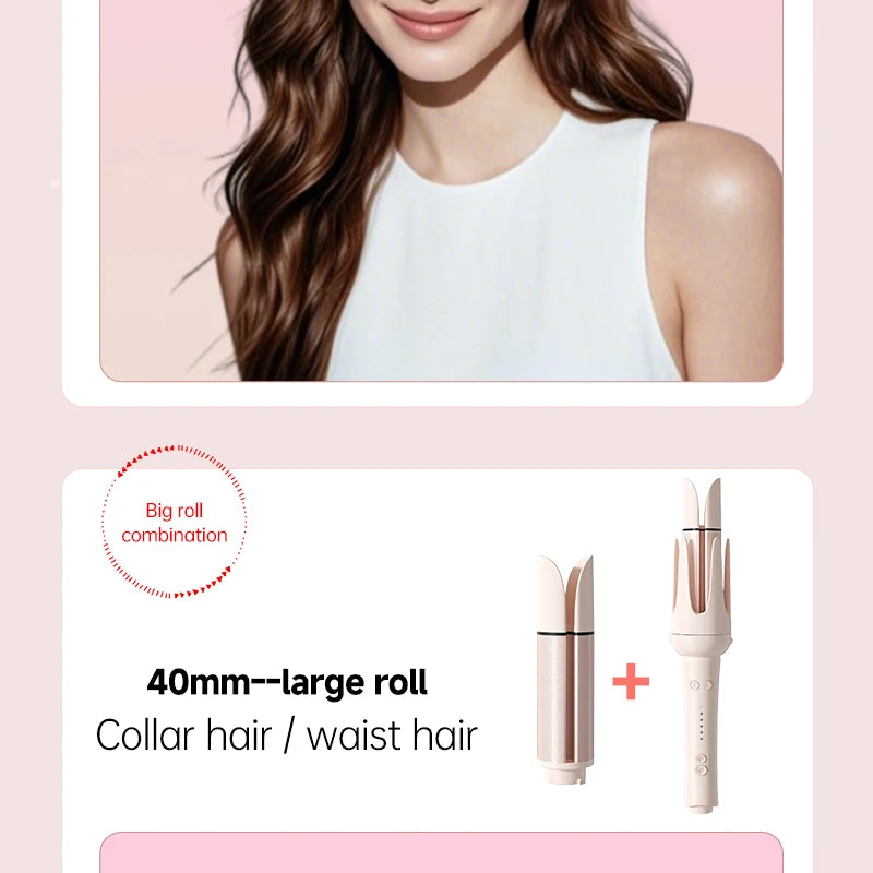 Automatic Hair Curler 32mm Auto Rotating Ceramic Hair Roller Professional Curling Iron Stick 40mm Curling Wand Hair Waver gift