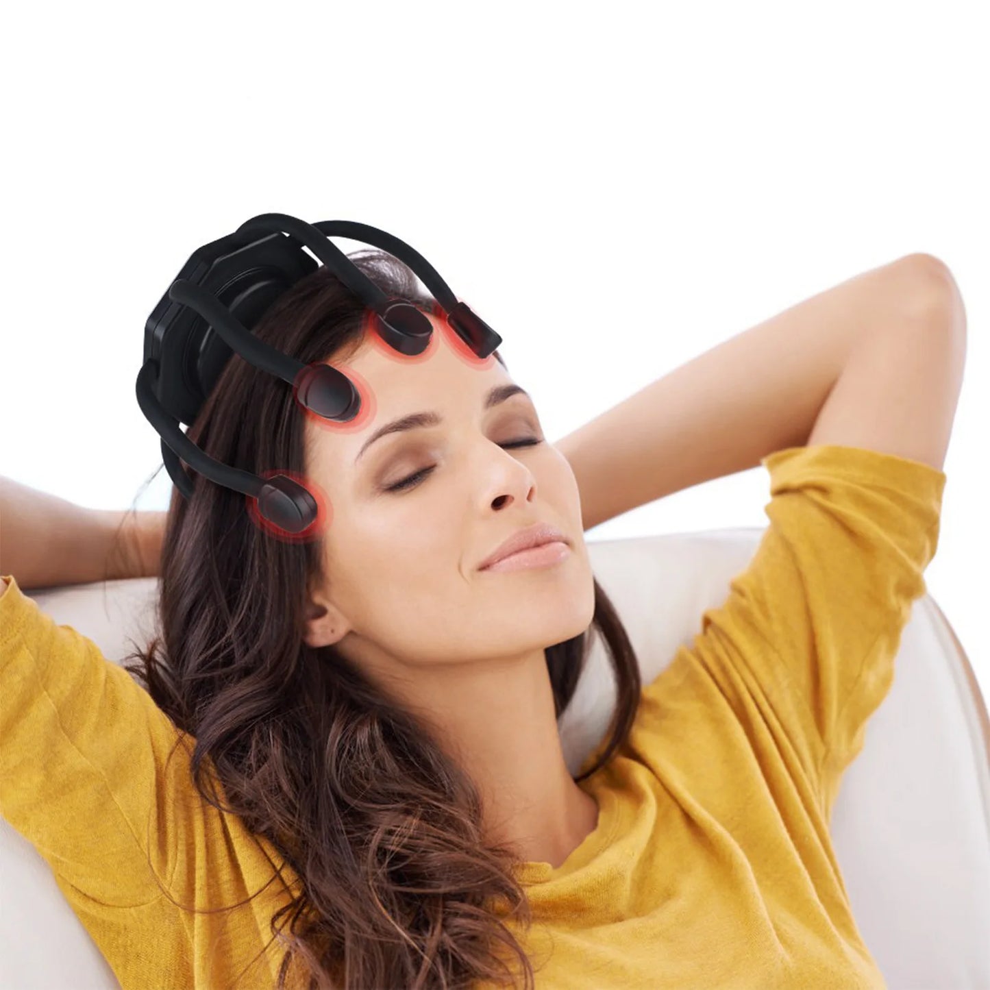 Electric Scalp Massager Cordless Portable Ultra Scalp Massager Deep Relaxation Tool for Deep Relaxation Stress Relief