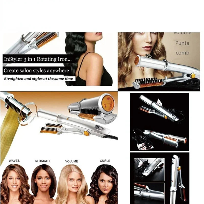 Automatic Hair Curler Auto Hair Curling Iron Styler Rotating Air Curler Air Spin Wand Styler Curl Machine Magic Hair Curler