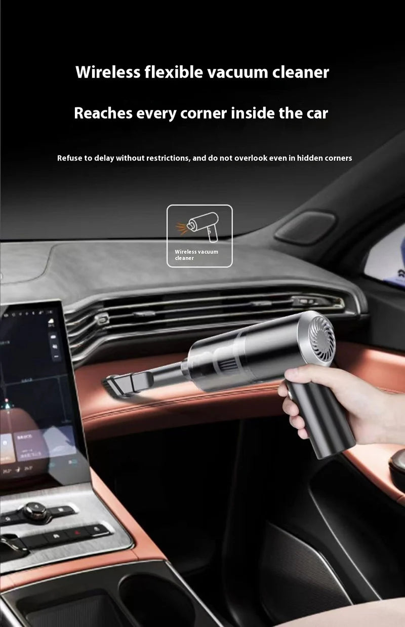 18000PA Car Vacuum Cleaner Mini Portable Duster Handheld Cleaning Machine Home Appliance Powerful Wireless Vacuum Cleaner