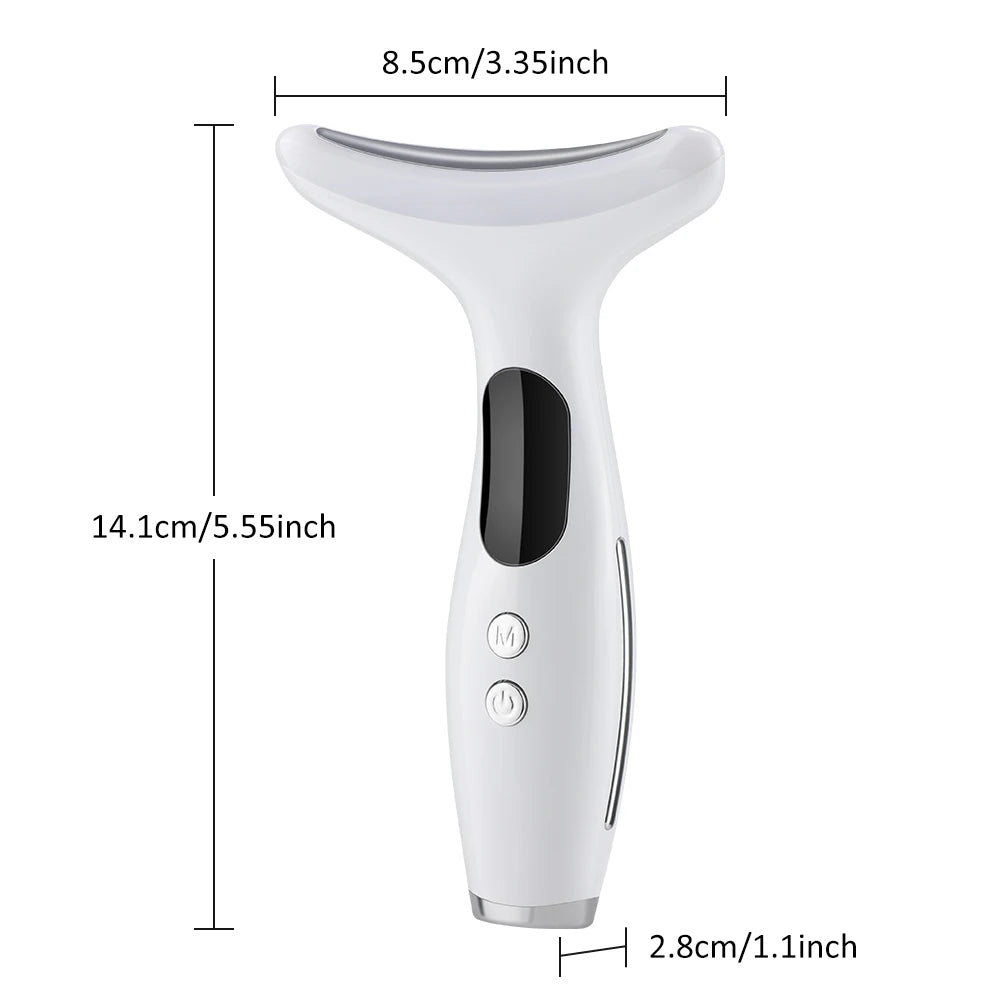 Microcurrent Neck Beauty Device  3 Massage Modes Face Lifting Firming Massage Neck Beauty Instrument Tighten Skin Care Tool