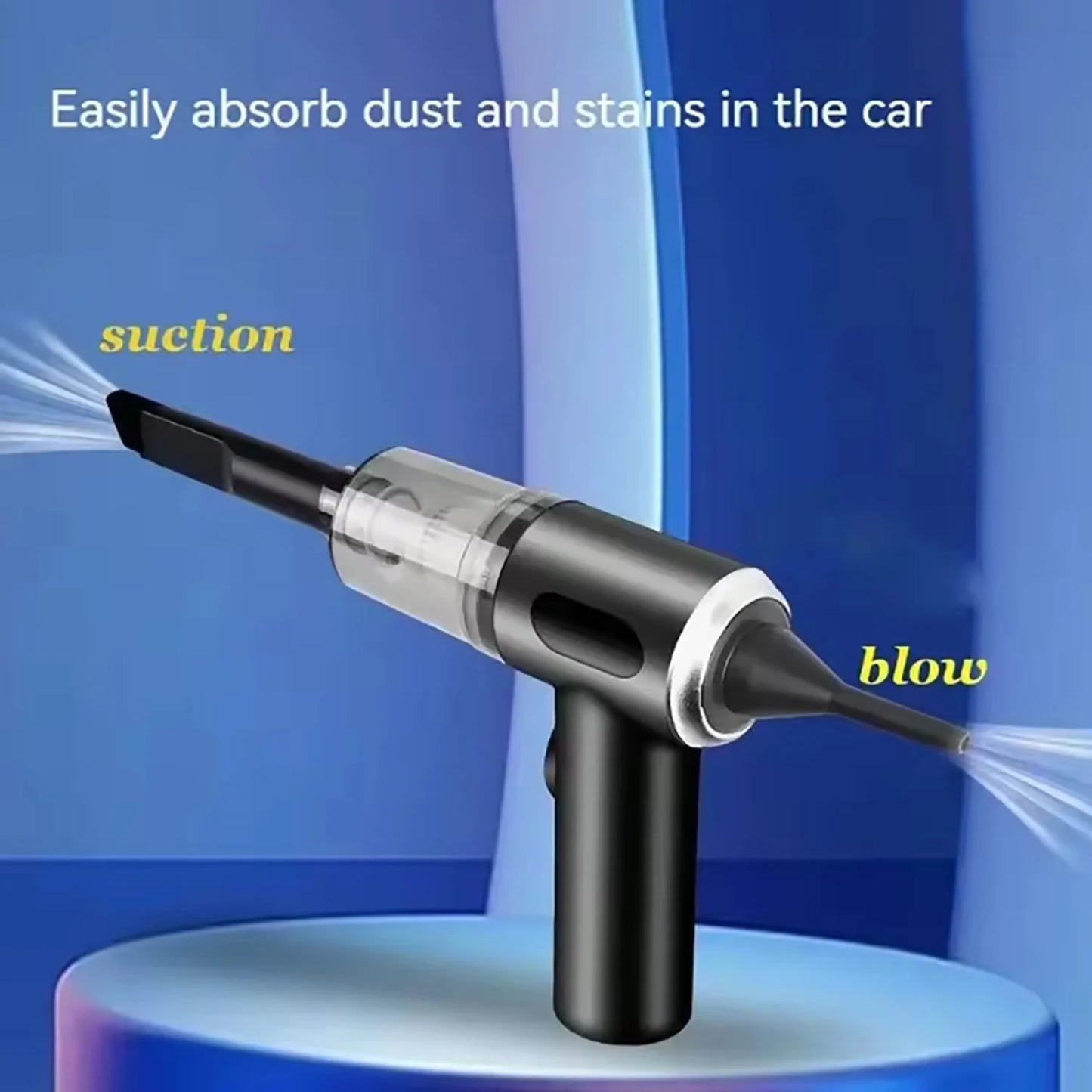 18000PA Car Vacuum Cleaner Mini Portable Duster Handheld Cleaning Machine Home Appliance Powerful Wireless Vacuum Cleaner