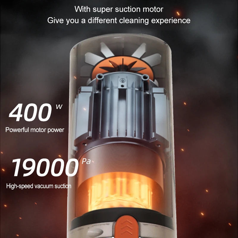 Portable Handheld Household 400W Power 20Kpa High Suction Wired Dry Vacuum Cleaner for Home Vacuum Cleane