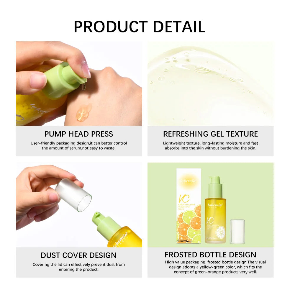 Vitamin C Serum Moisturizing Brightens Skin Repair Smooth Facial Essence Serum Facial Care Skincare Products