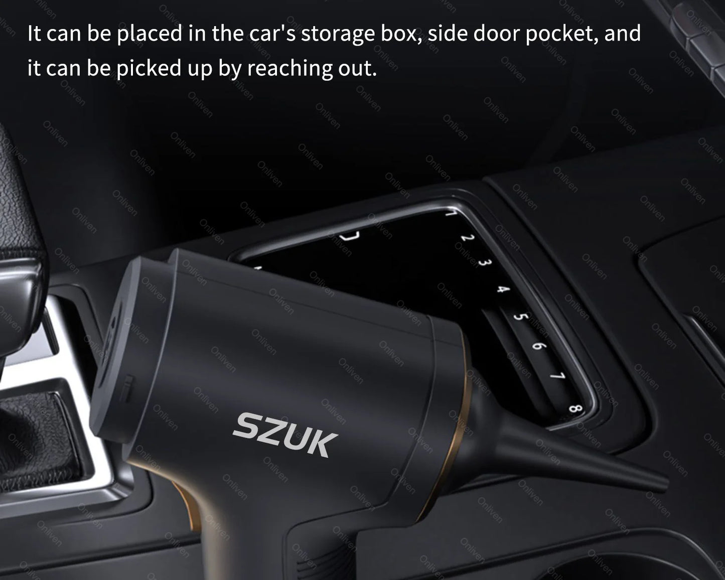 98000PA Car Vacuum Cleaner Mini Cleaning Machine Strong Suction USB Handheld for Car Home Appliance Portable Wireless Cleaner