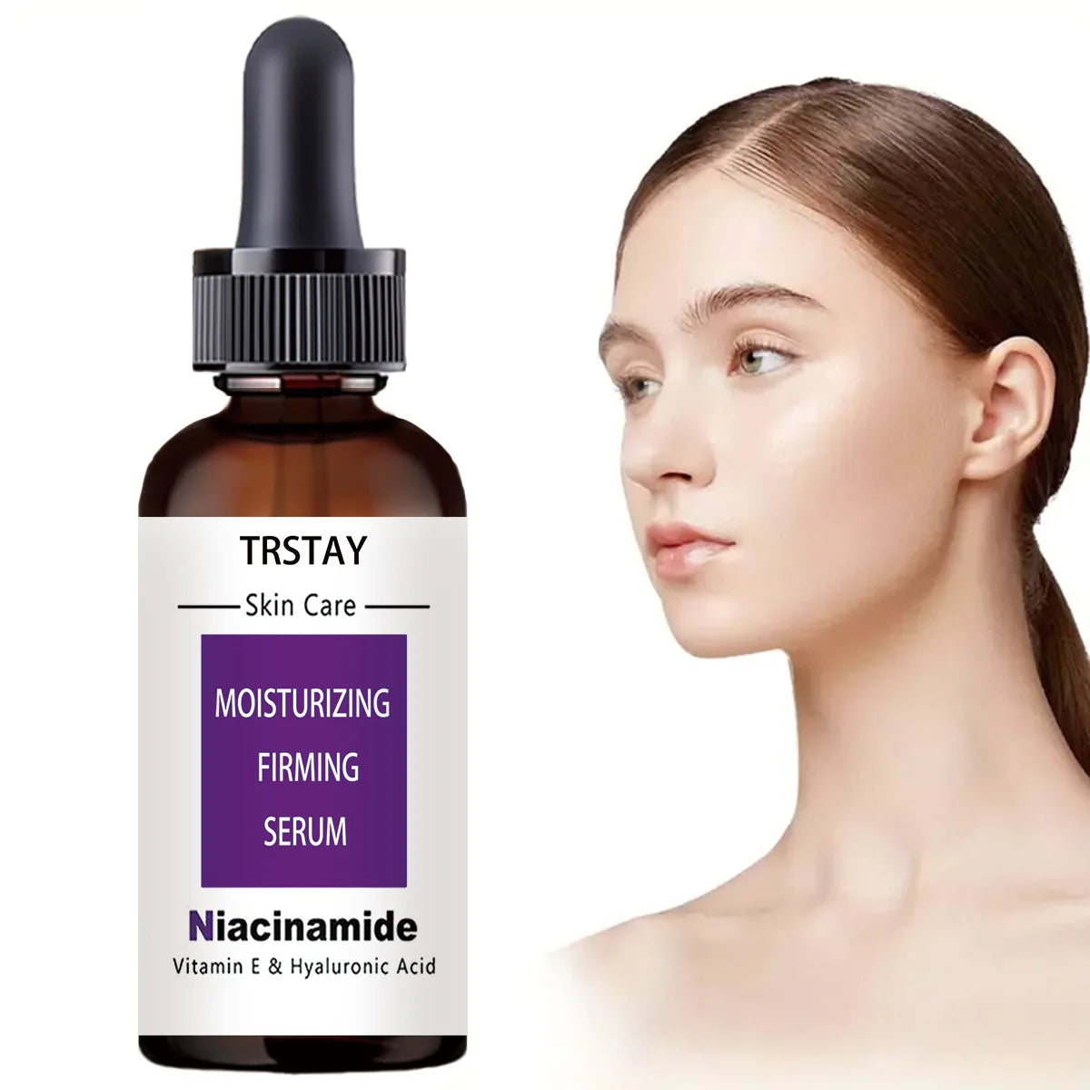 Niacinamide facial essence, brighten skin tone, firm skin, moisturize skin, reduce dullness