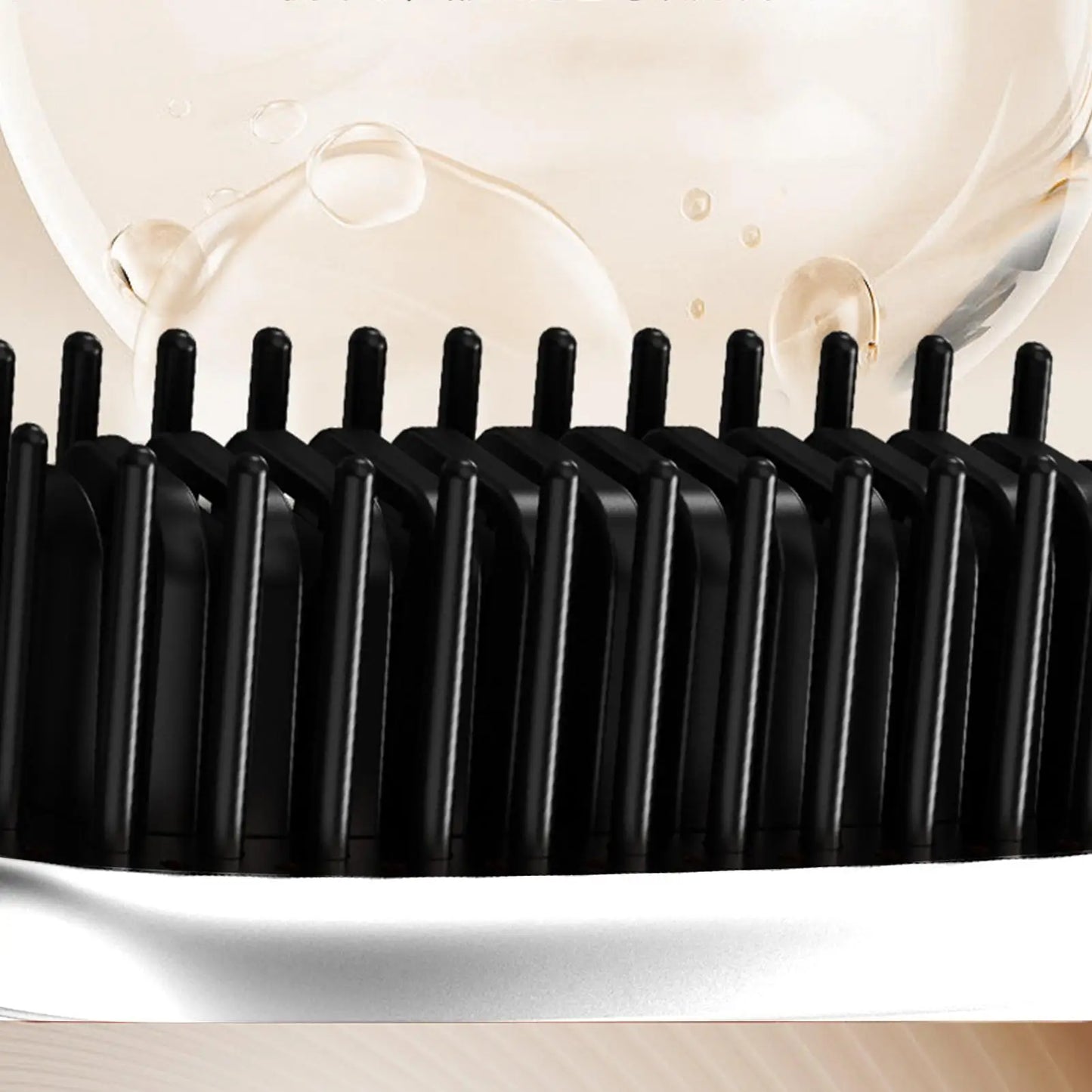 Small Hair Straightener Comb Straighteners Hair Styling Tool Less Frizz Smoother Straightening Brush Straighten Hair Brush