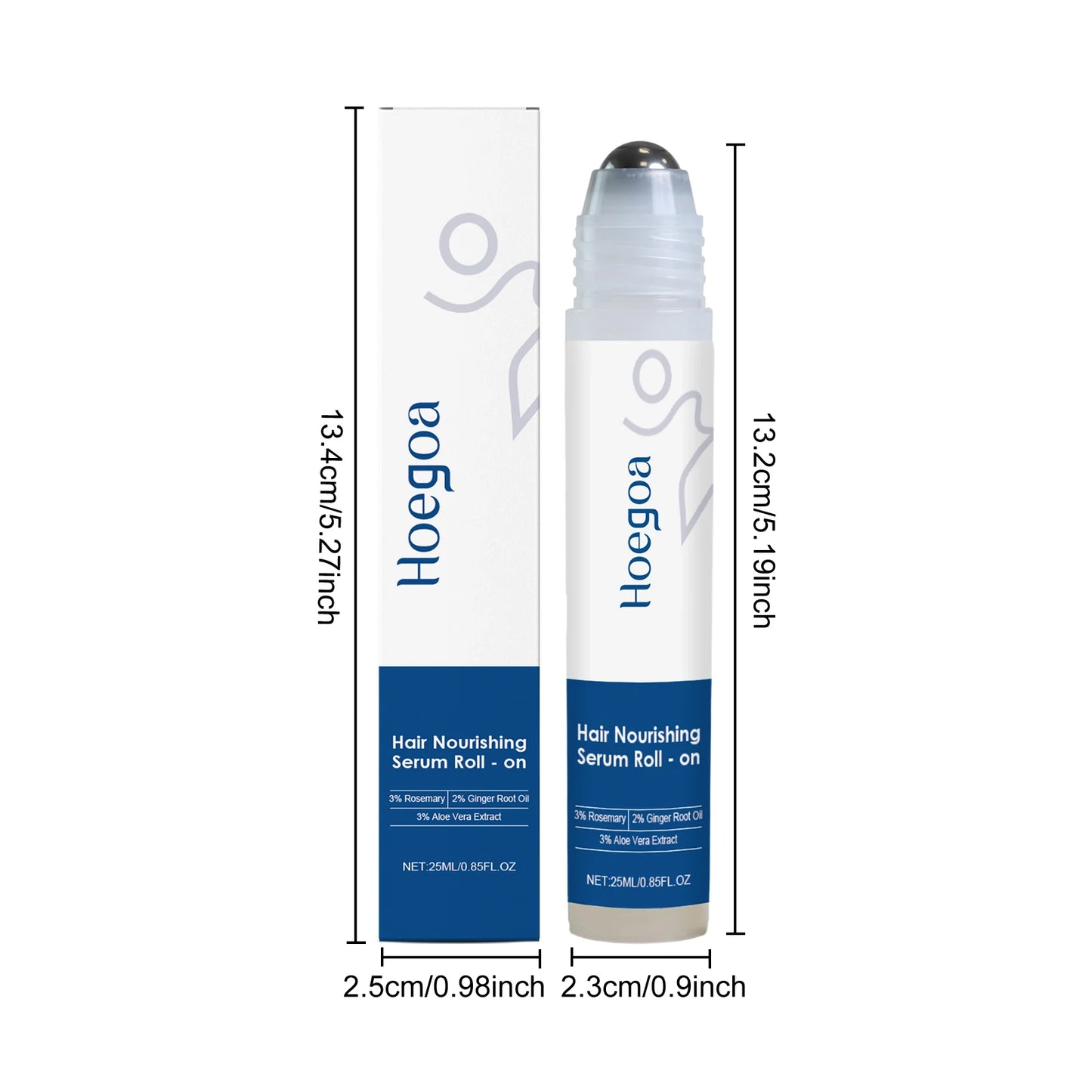 Fast Hair Growth Serum Nourish Hair Follicle Massage Scalp Care Essential Oil Roller Improve Dry Frizzy Hair Smoothing Essence