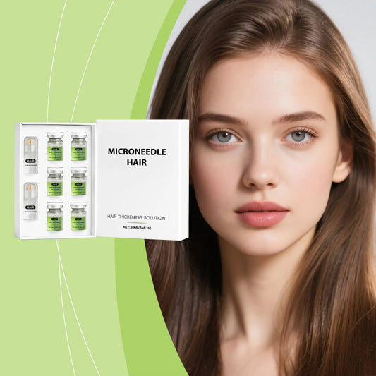 5ML/6 PCS Hair Roller Serum Set Gentle nourishes the scalp and cares for the softening Scalp & Hair care Daily Care Scalp Serum