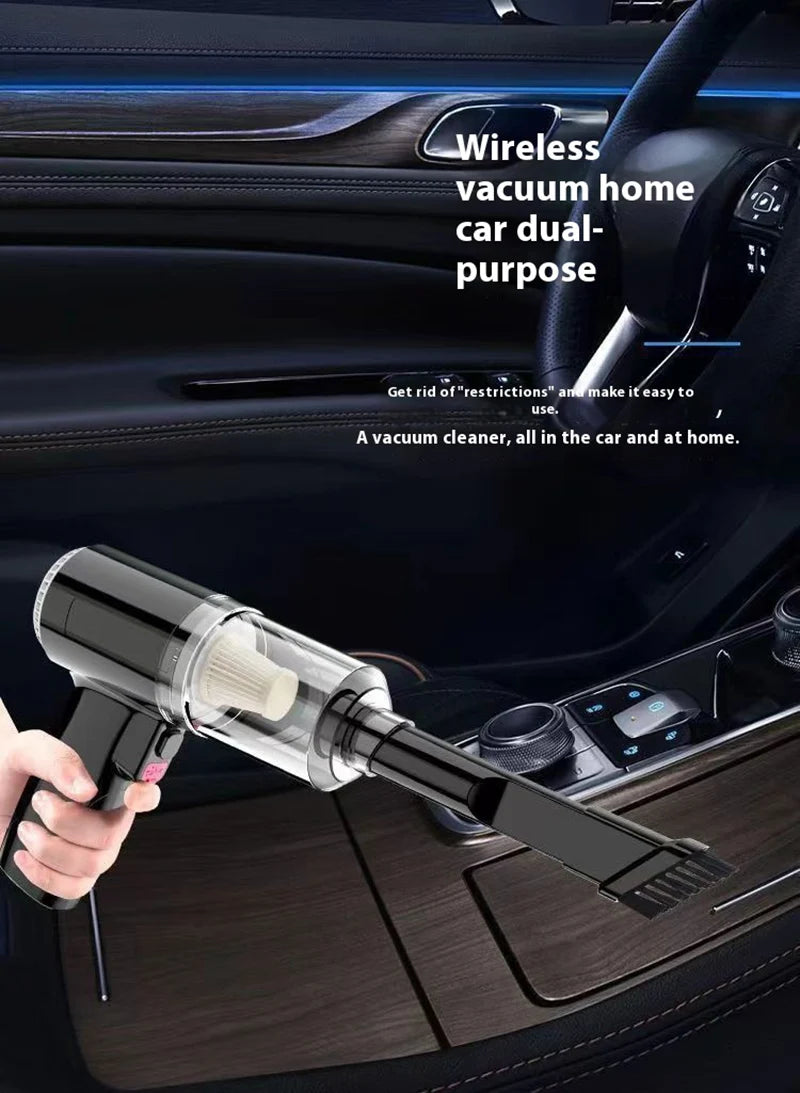 18000PA Car Vacuum Cleaner Mini Portable Duster Handheld Cleaning Machine Home Appliance Powerful Wireless Vacuum Cleaner