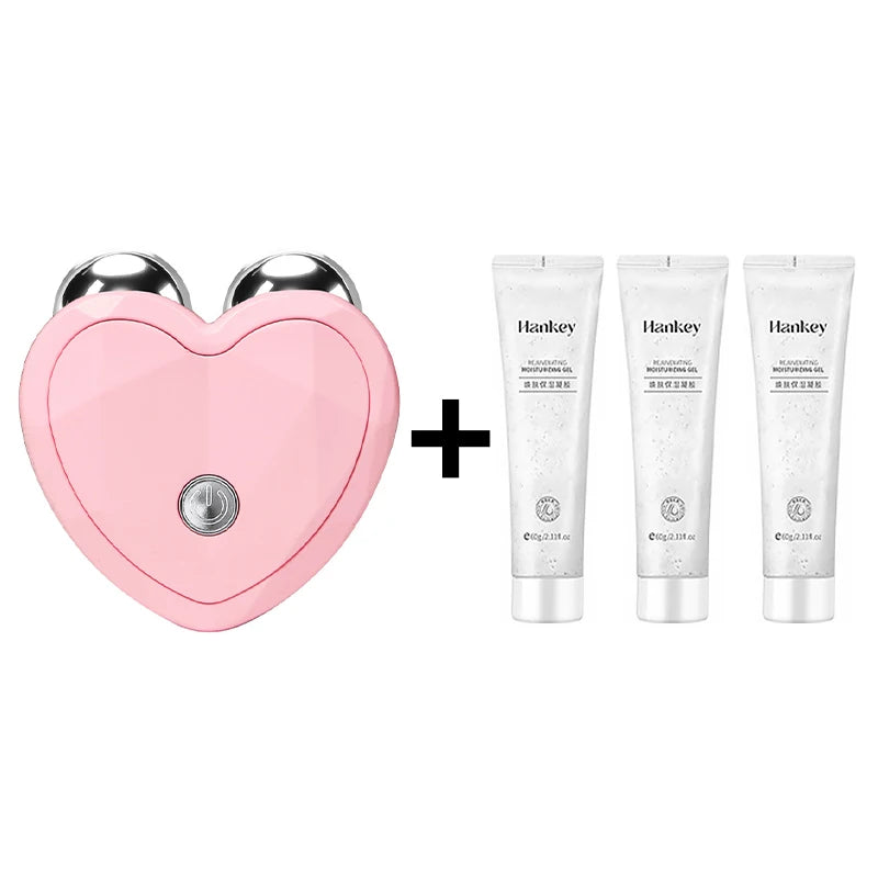 Micro Current Face Beauty Instrument Mini Portable Face Slimming Massager EMS Delicate Contour Lifting Firm Skin Beauty Device