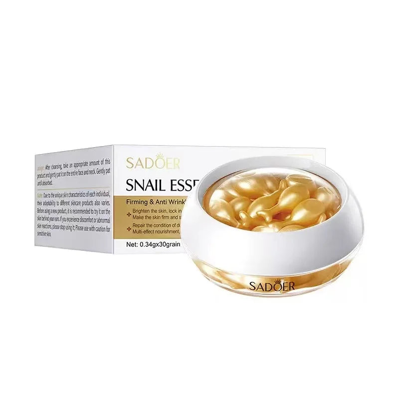 30Pcs Hyaluronic Acid Capsules Serum Hydrating Repair Moisturizing Essence Liquid Facial Deeply Nourishes Firming Skin Care