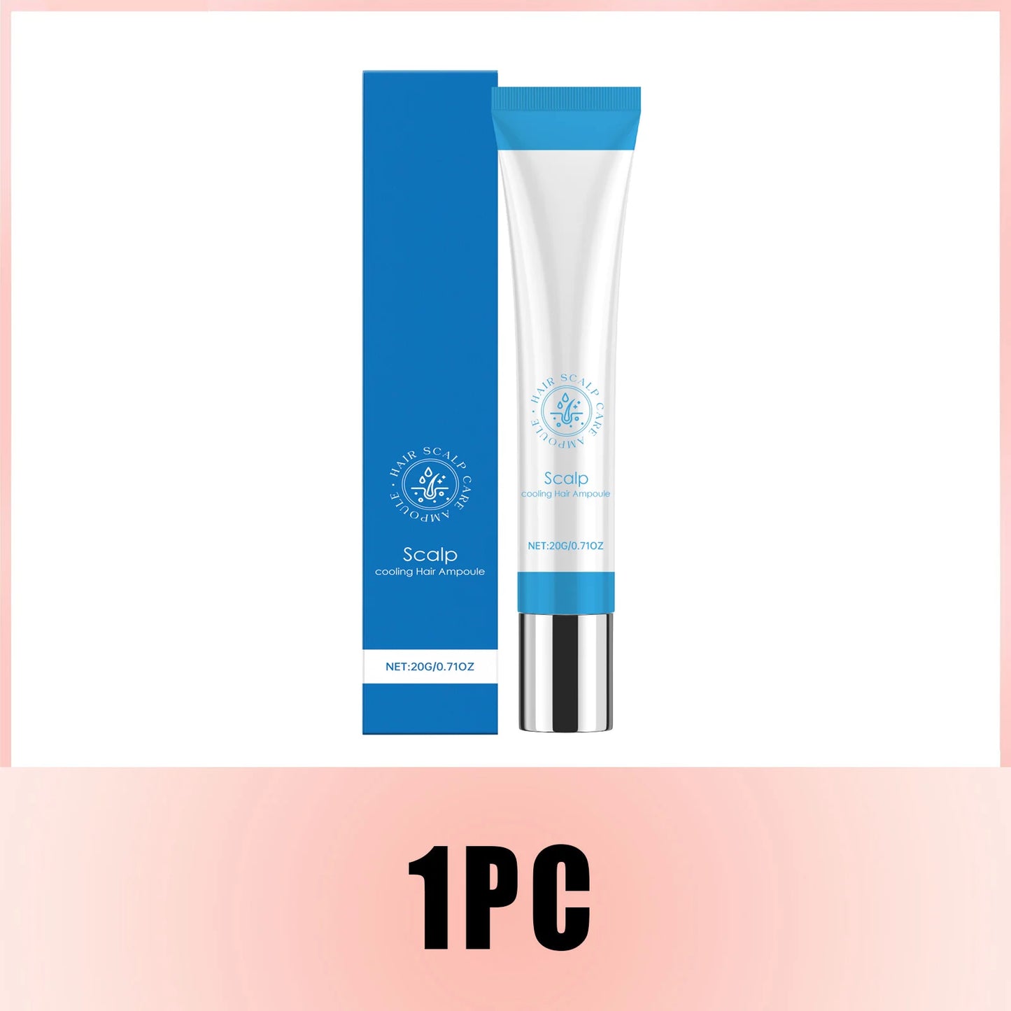 Hair Ampoule Serum Scalpy Hair Growth Serum Roll on for Thicker Refreshing Scalp Treatment Reduces Breakage Hair Care Products