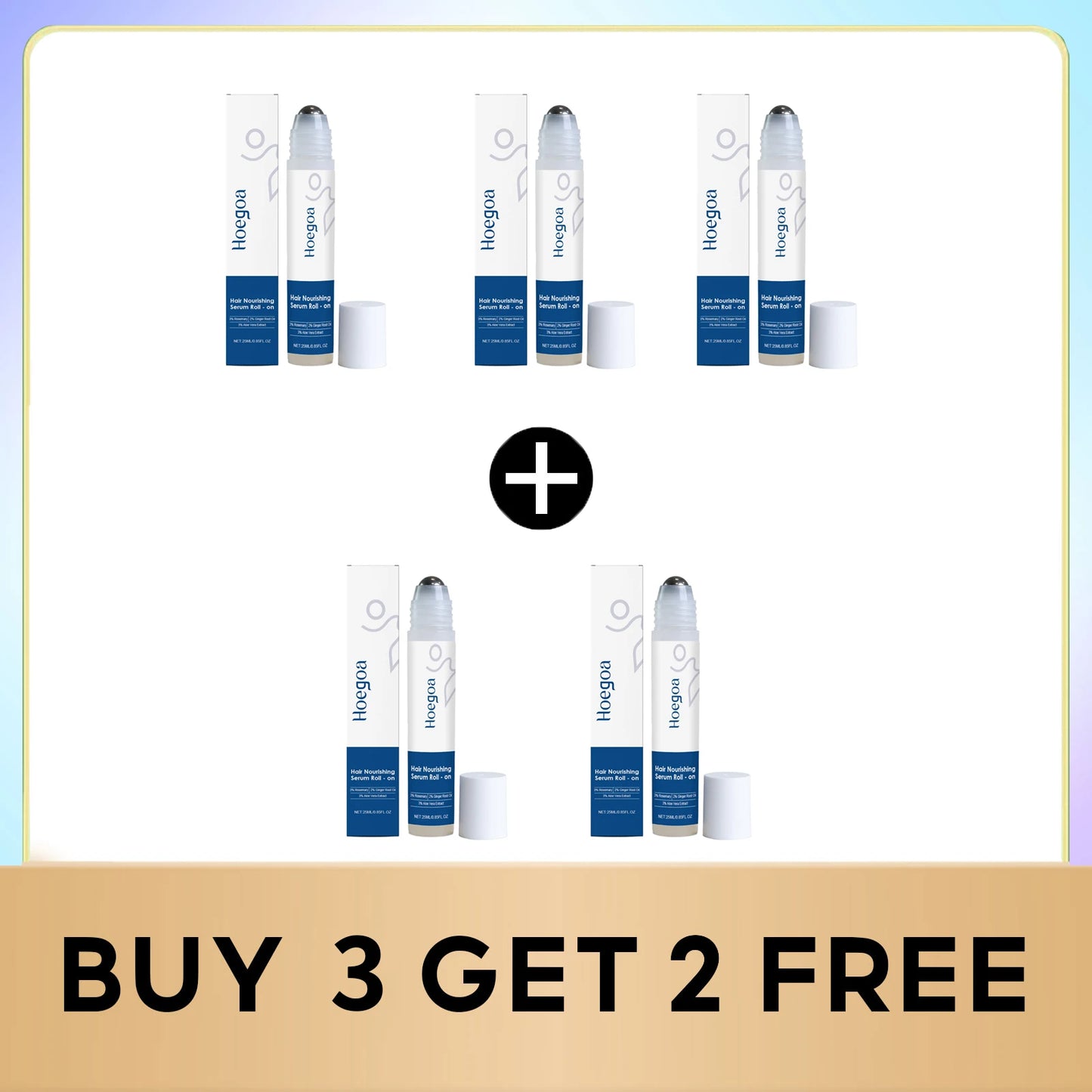 Fast Hair Growth Serum Nourish Hair Follicle Massage Scalp Care Essential Oil Roller Improve Dry Frizzy Hair Smoothing Essence
