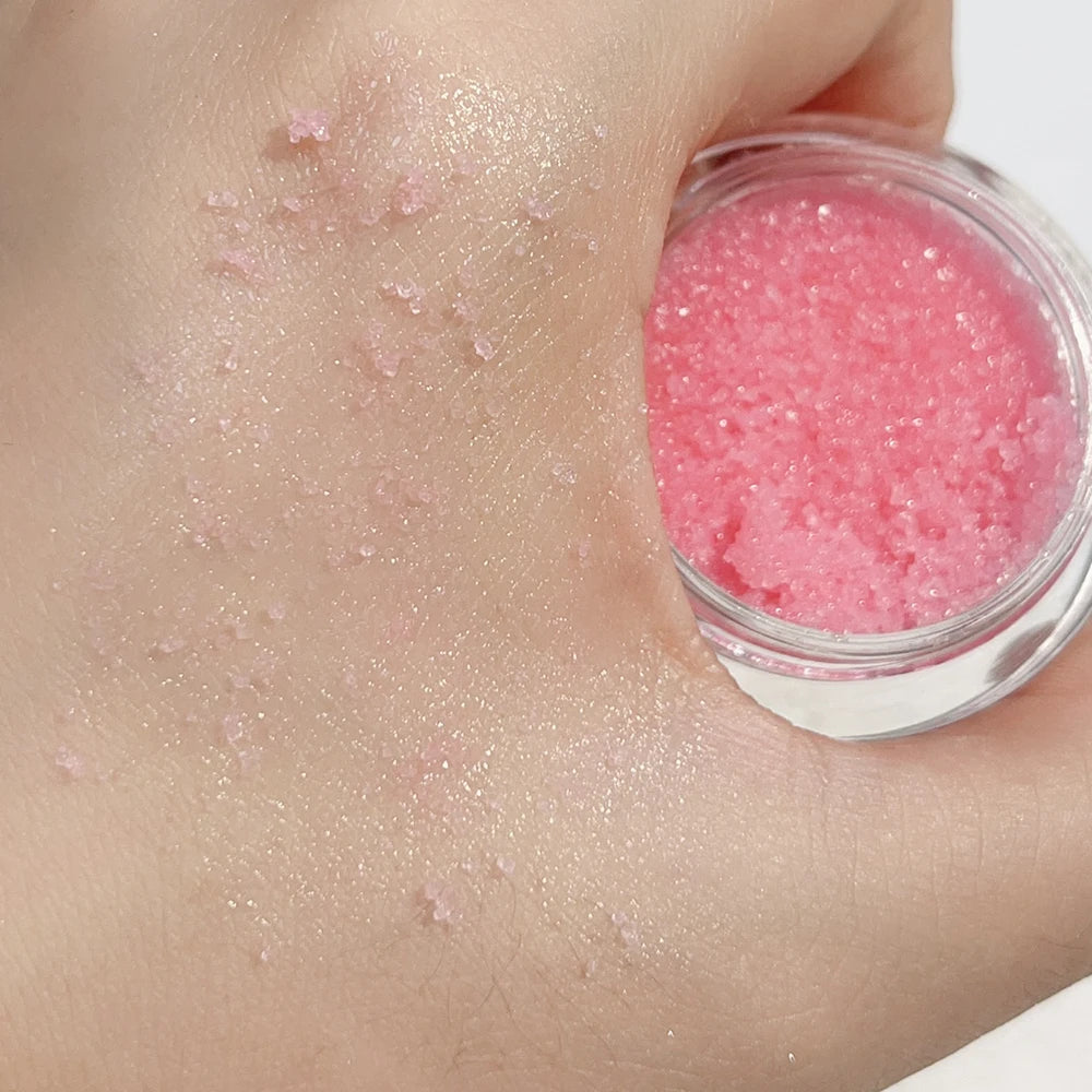 Lip Scrub for Dark Lips Pink Lips Balm Exfoliante Moisturizing Reduce Pigmentation Anti-Cracking Scrub Brighten Massage Cream