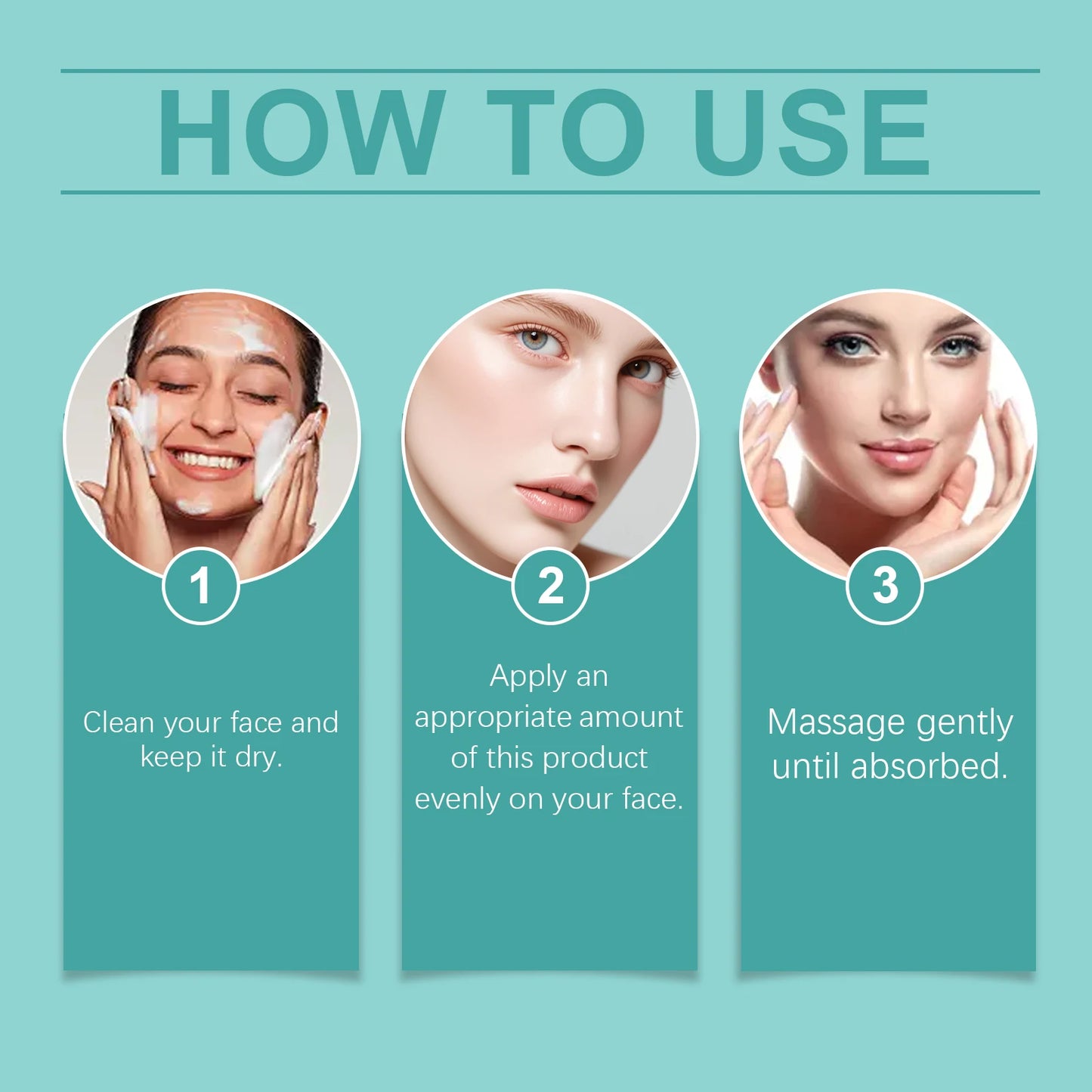 Hoygi 30ml Hyaluronic Acid Hydrating Serum Deep Moisturize Firm Brighten Relieve Dry Skin Boost Elasticity Even Tone Face Essenc
