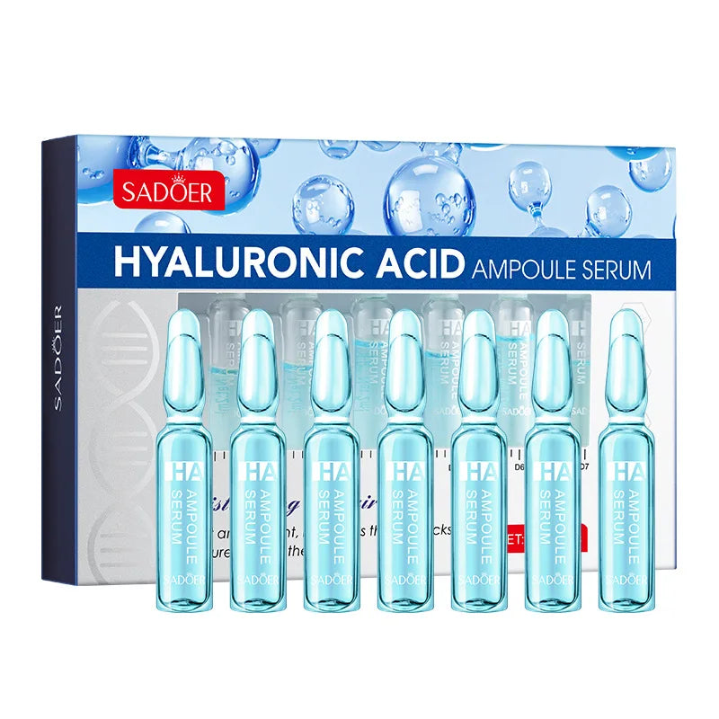 Vitamin C Face Whitening Serum Dark Spots Freckles Removal Hyaluronic Pore Minimizer Anti Aging Wrinkle Remove Golder Essence