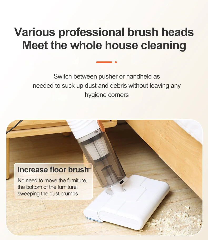 Portable Handheld Household 400W Power 20Kpa High Suction Wired Dry Vacuum Cleaner for Home Vacuum Cleane