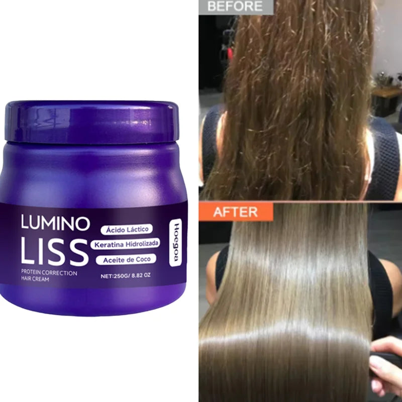 Deep Repair Frizzy Hair Mask Keratin Deep Nourishing DryFrizzy Damaged Treatment Collagen Magical Soft Shiny Straightening Cream