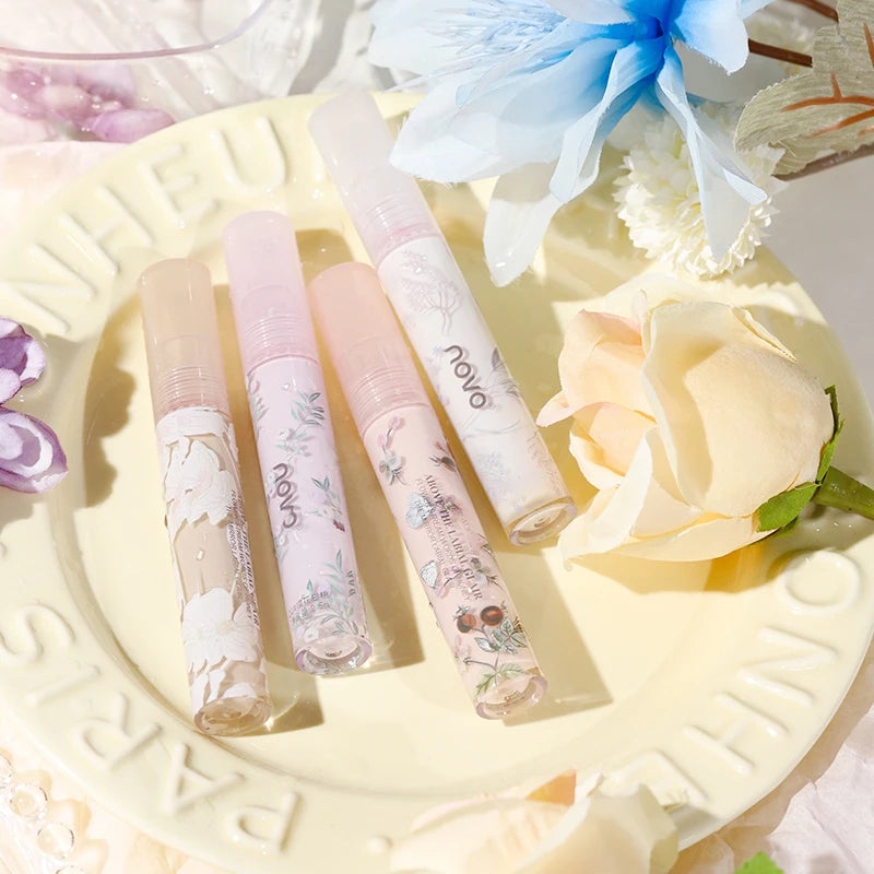 Long-Lasting Moisturizing Lip Gloss,Glossy Finish,Non-Sticky,Not Easy To Fade,Nourishing Tinted Lip Oil With Shea Butter