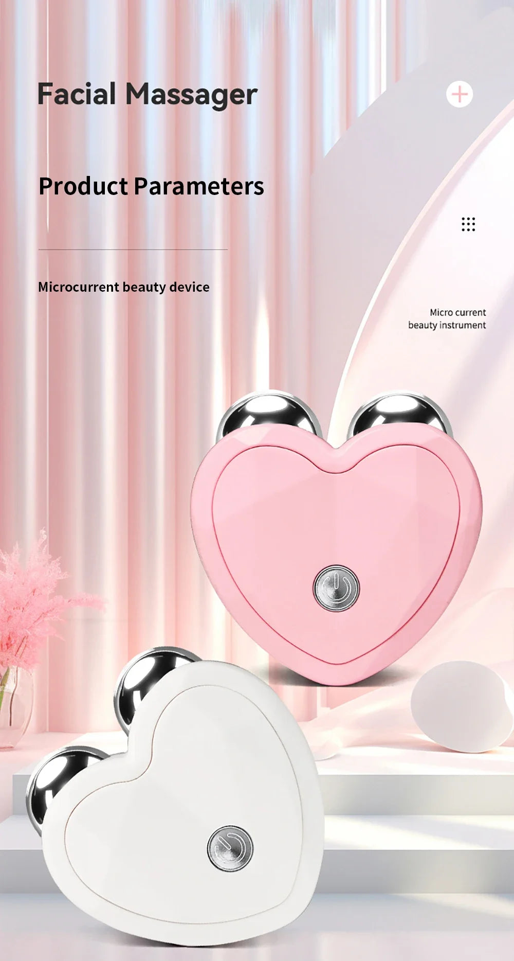 Micro Current Face Beauty Instrument Mini Portable Face Slimming Massager EMS Delicate Contour Lifting Firm Skin Beauty Device