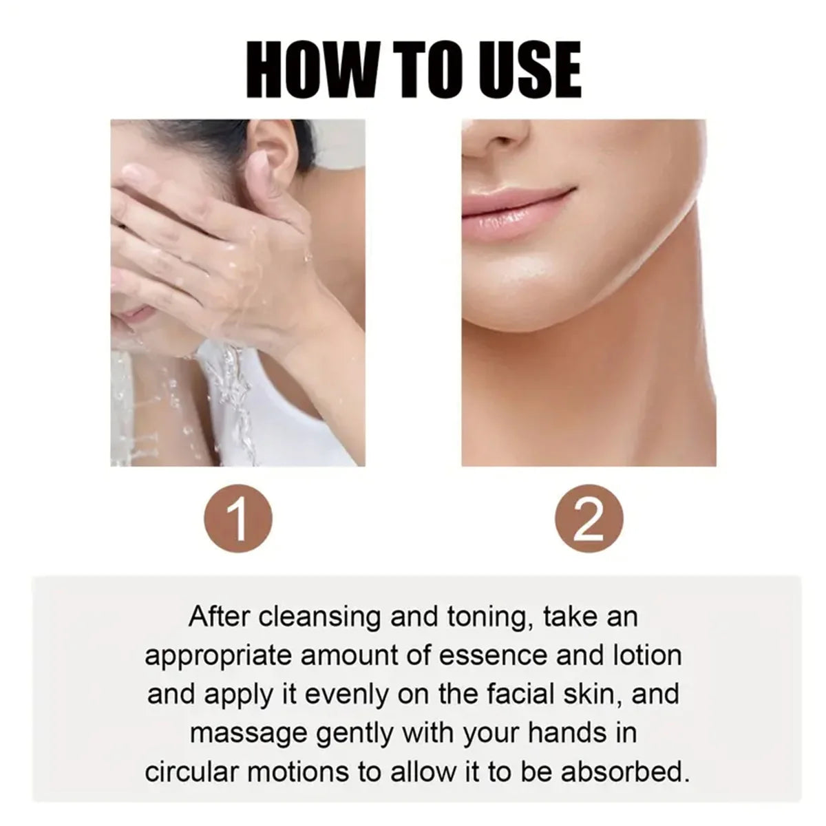 Niacinamide facial essence, brighten skin tone, firm skin, moisturize skin, reduce dullness