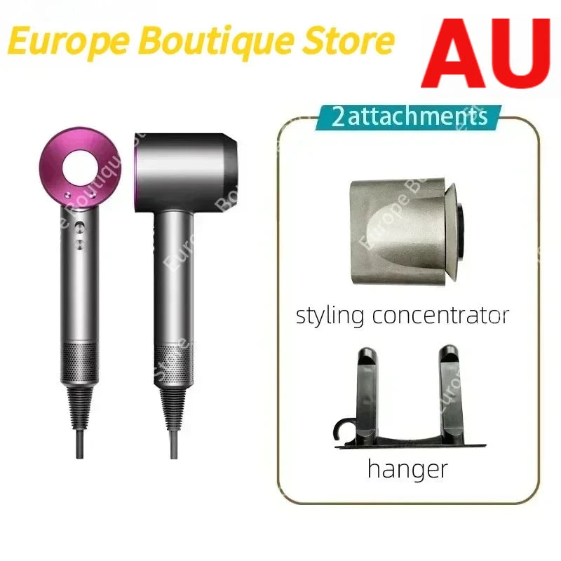 2026 Professional Hair Dryer Fast Dry Ionic Hair Dryer No Hair Flick 1600W High-Speed Blow Dryer for Salon Home Use