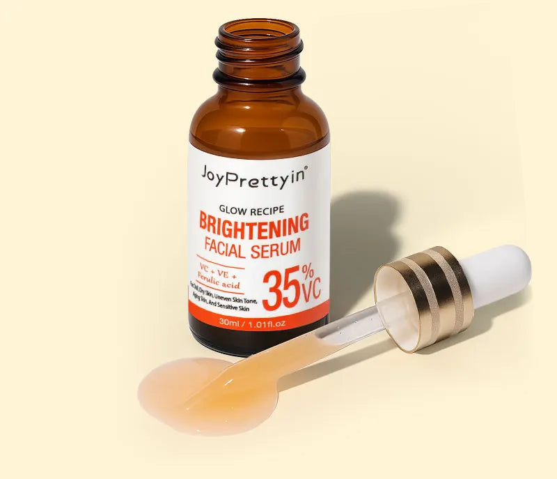 Vitamin C Face Serum Whitening Dark Spot Removal Hyaluronic Acid Facial Essence Skin Care Products 30ML